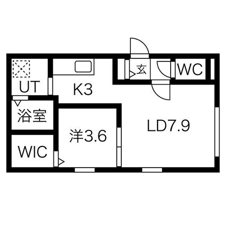 Bellissimo miyanosawaの物件間取画像